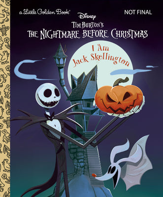 Book cover for I Am Jack Skellington (Disney Tim Burton's the Nightmare Before Christmas)