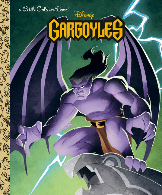 Book cover for Disney Gargoyles Little Golden Book