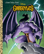 Book cover for Disney Gargoyles Little Golden Book