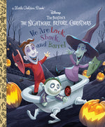 Book cover for We Are Lock, Shock, and Barrel (Disney Tim Burton's the Nightmare Before Christmas)