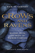 Book cover for Crows and Ravens: Mystery, Myth, and Magic of Sacred Corvids