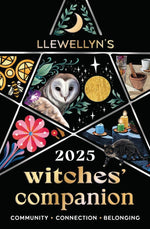 Book cover for Llewellyn's 2025 Witches' Companion: Community Connection Belonging