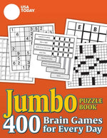 Book cover for USA Today Jumbo Puzzle Book: 400 Brain Games for Every Day