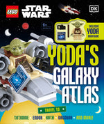 Book cover for Lego Star Wars Yoda's Galaxy Atlas: With Exclusive Yoda Lego Minifigure