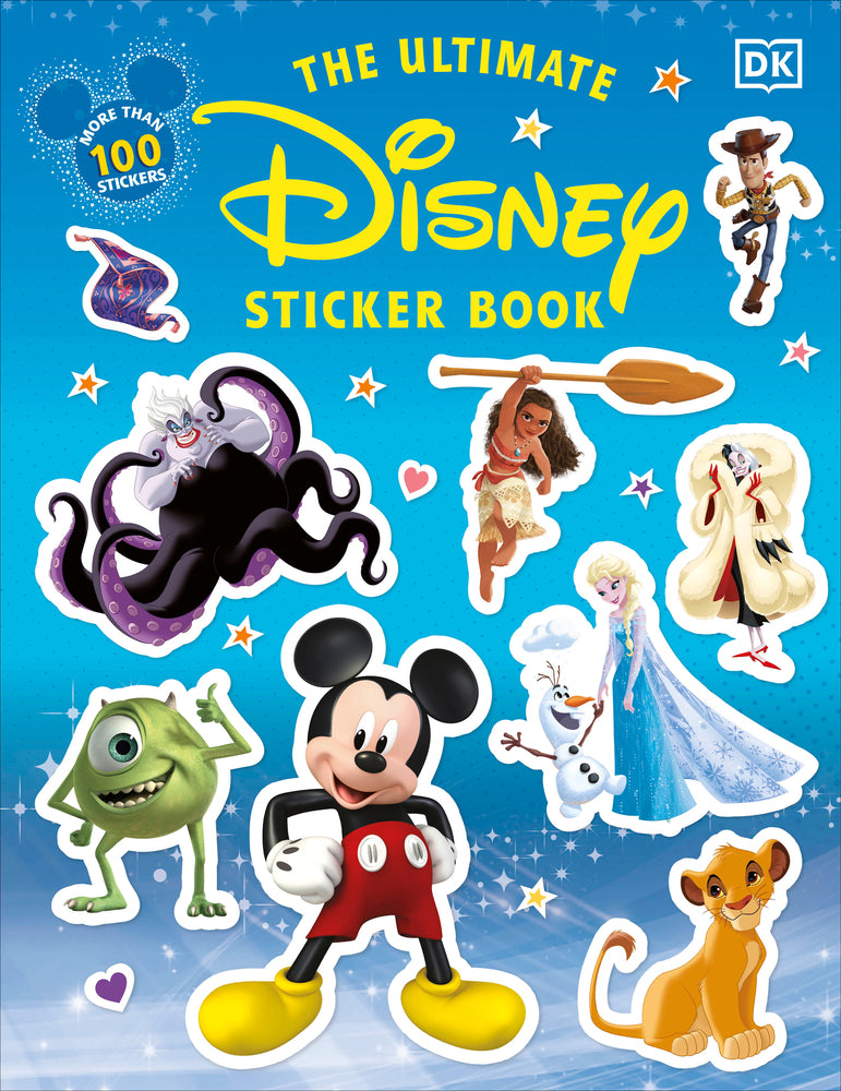 Book cover for The Ultimate Disney Sticker Book