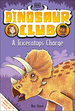 Book cover for Dinosaur Club: A Triceratops Charge