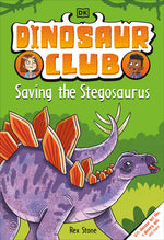 Book cover for Dinosaur Club: Saving the Stegosaurus