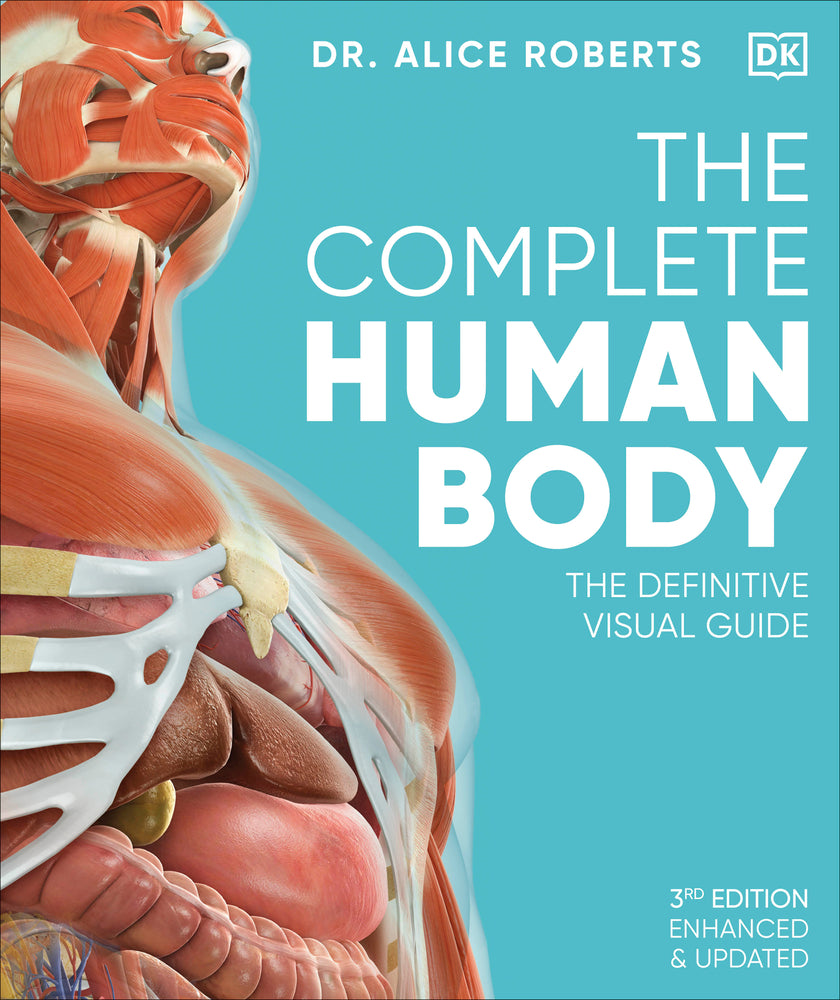 Book cover for The Complete Human Body: The Definitive Visual Guide
