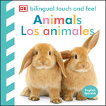 Book cover for Bilingual Baby Touch and Feel: Animals - Los Animales