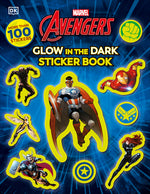 Book cover for Marvel Avengers Glow in the Dark Sticker Book: With More Than 100 Stickers