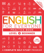 Book cover for English for Everyone Practice Book Level 1 Beginner: A Complete Self-Study Program