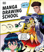 Book cover for Manga Drawing School: Take Your Art to the Next Level, Step-By-Step
