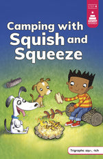Book cover for Camping with Squish and Squeeze