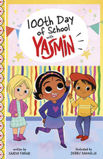 Book cover for 100th Day of School with Yasmin