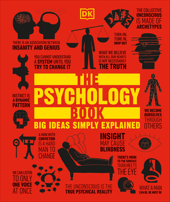 Book cover for The Psychology Book: Big Ideas Simply Explained
