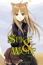 Book cover for Spice and Wolf, Vol. 1 (Light Novel)