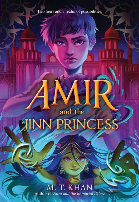Book cover for Amir and the Jinn Princess