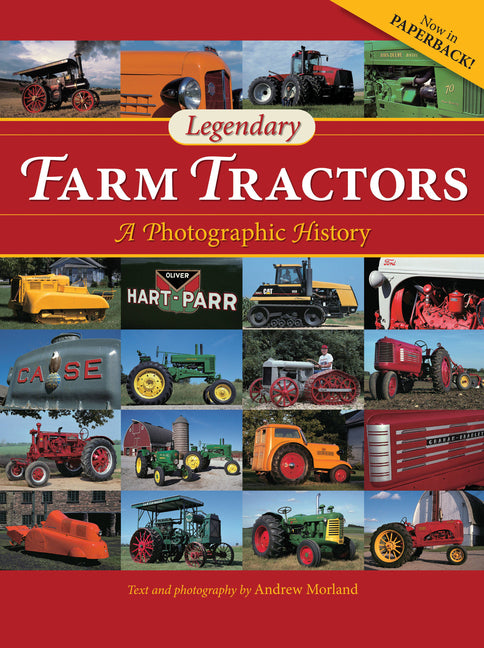 Book cover for Legendary Farm Tractors: A Photographic History