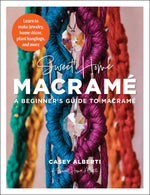 Book cover for Sweet Home Macrame: A Beginner's Guide to Macrame: Learn to Make Jewelry, Home Decor, Plant Hangings, and More