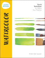 Book cover for Pocket Prompts Watercolor: Tips & Techniques to Inspire Your Practice