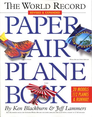Book cover for The World Record Paper Airplane Book