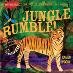 Book cover for Indestructibles: Jungle Rumble!: Chew Proof - Rip Proof - Nontoxic - 100% Washable (Book for Babies, Newborn Books, Safe to Chew)