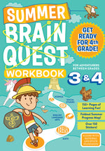 Book cover for Summer Brain Quest: Between Grades 3 & 4