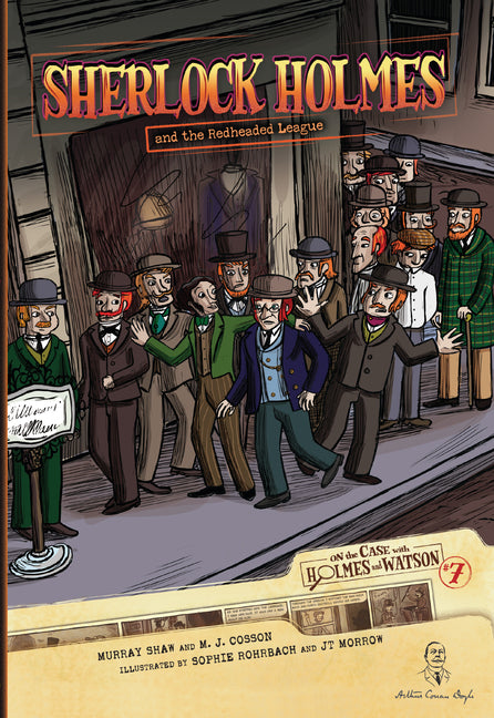 Book cover for Sherlock Holmes and the Redheaded League: Case 7