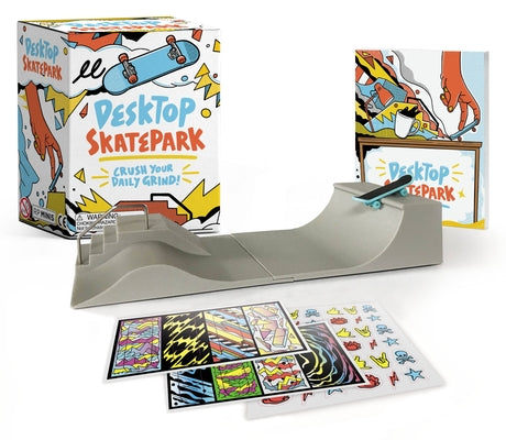 Book cover for Desktop Skatepark: Crush Your Daily Grind!