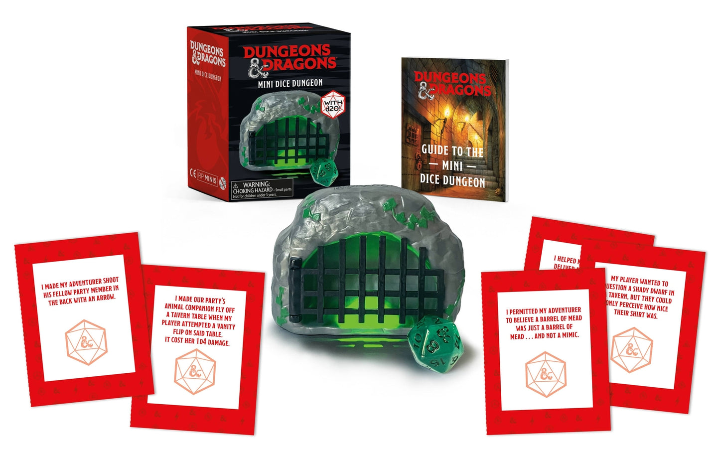 Book cover for Dungeons & Dragons: Mini Dice Dungeon