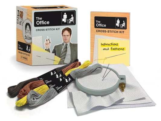 Book cover for The Office Cross-Stitch Kit