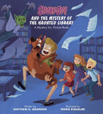 Book cover for Scooby-Doo and the Mystery of the Haunted Library: A Mystery Inc. Picture Book