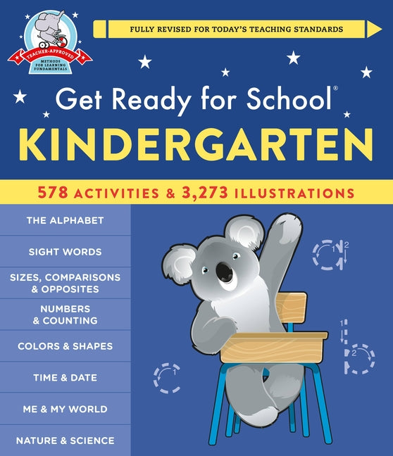 Book cover for Get Ready for School: Kindergarten (Revised & Updated)
