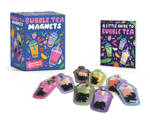 Book cover for Bubble Tea Magnets: With Moving Boba Pearls!