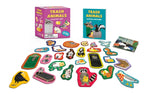Book cover for Trash Animals Magnet Set: Live Free, Eat Trash!