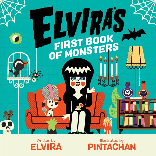 Book cover for Elvira's First Book of Monsters