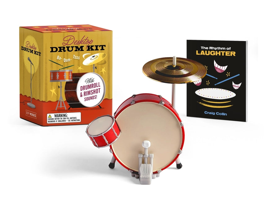Book cover for Desktop Drum Kit: With Drumroll and Rimshot Sounds!
