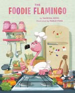 Book cover for The Foodie Flamingo