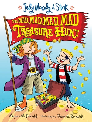 Book cover for Judy Moody and Stink: The Mad, Mad, Mad, Mad Treasure Hunt