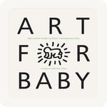 Book cover for Art for Baby: High-Contrast Images by Eleven Contemporary Artists to Explore with Your Child