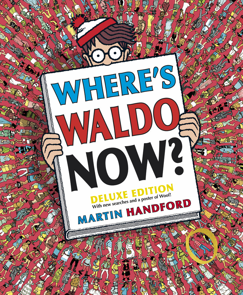 Book cover for Where's Waldo Now?: Deluxe Edition