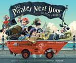 Book cover for The Pirates Next Door: Starring the Jolley-Rogers