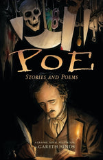 Book cover for Poe: Stories and Poems: A Graphic Novel Adaptation by Gareth Hinds