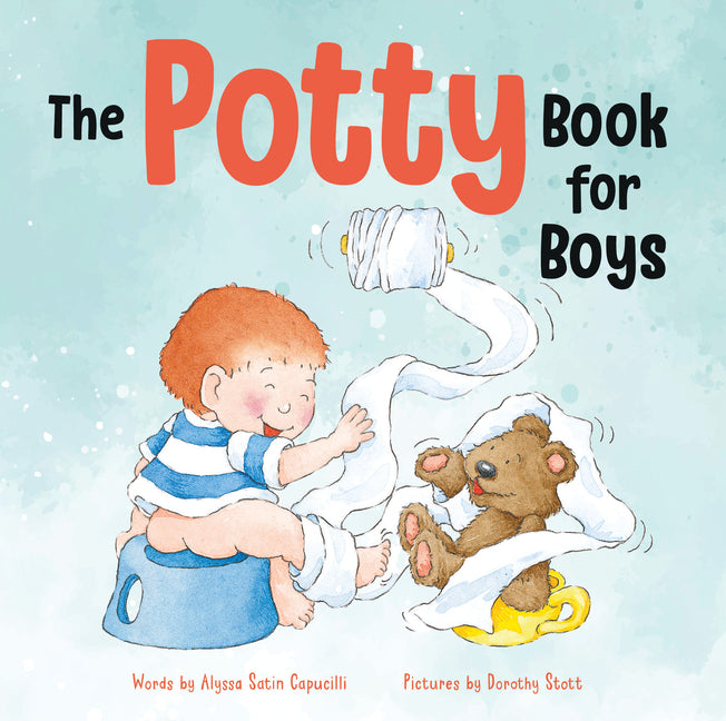 Book cover for The Potty Book for Boys