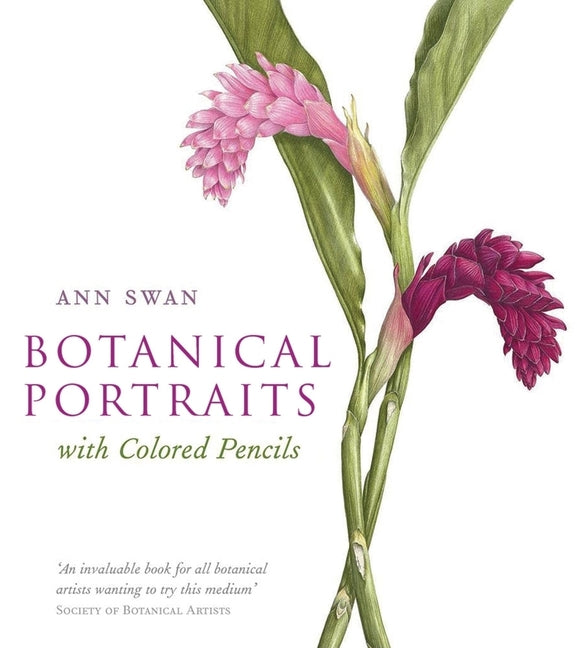 Book cover for Botanical Portraits with Colored Pencils