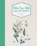 Book cover for Retro Cross Stitch: 500 Patterns, French Charm for Your Stitchwork