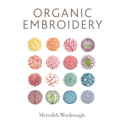 Book cover for Organic Embroidery