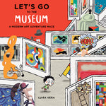 Book cover for Let's Go to the Museum: A Modern Art Adventure Maze