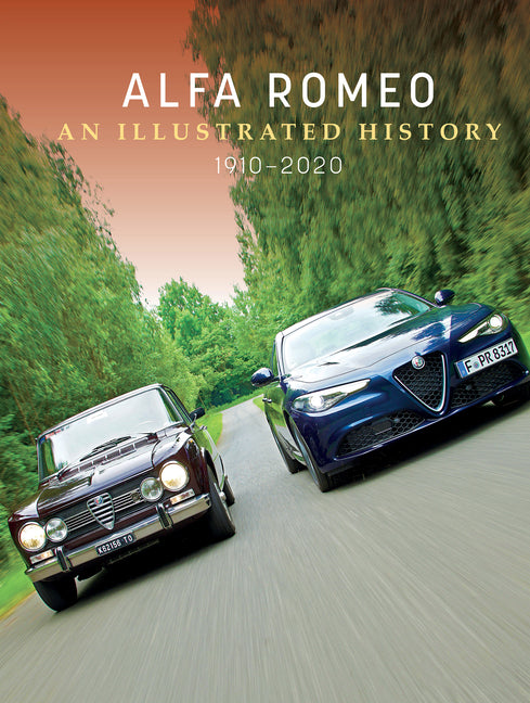 Book cover for Alfa Romeo: An Illustrated History, 1910-2020