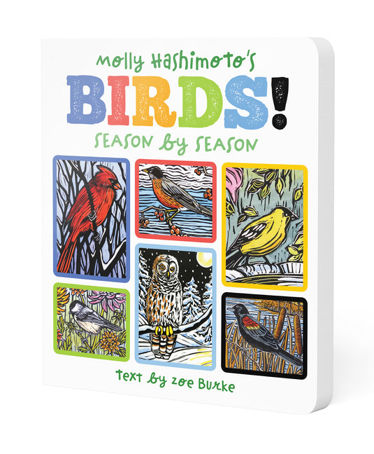 Book cover for Molly Hashimoto's Birds!: Season by Season